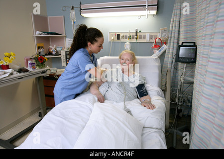 Hospital Patient Stock Photo