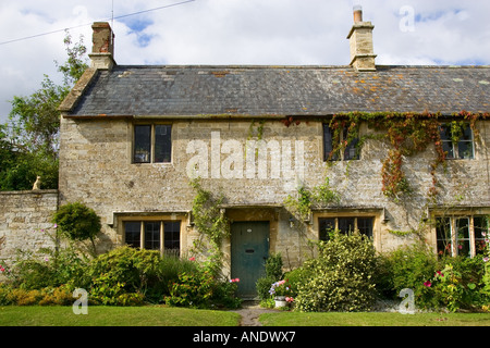 Country cottage in Windrush The Cotswolds Oxfordshire United Kingdom Stock Photo