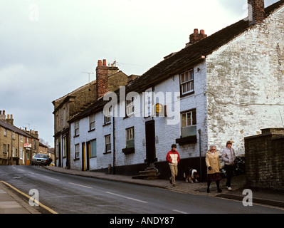 Cheshire Bollington Palmerston Street Meridian Inn Stock Photo