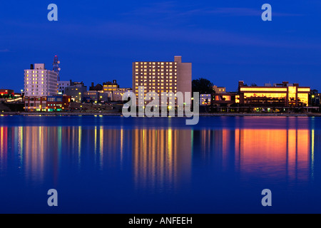 Downtown skyline of sydney nova scotia, canada Stock Photo