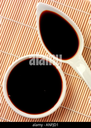 SOY SAUCE Stock Photo