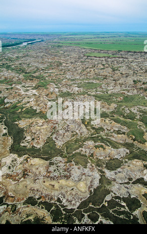 Dinosaur provincial park, alberta, Canada. Stock Photo