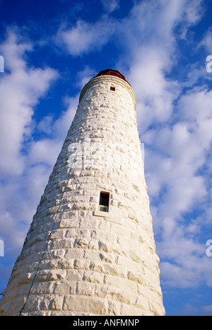 The Point Clarke lighthouse is a National Historic Site, located on the Lake Huron shoreline near Goderich, Ontario, Canada.