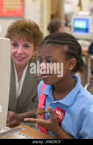 Students in Toledo Public Schools Stock Photo