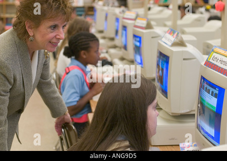 Students in Toledo Public Schools Stock Photo
