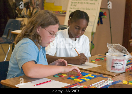 Students in Toledo Public Schools Stock Photo