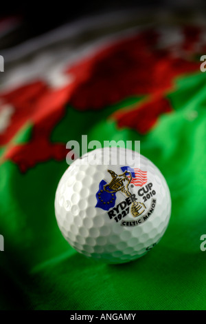 Official Ryder Cup Golf Ball Stock Photo