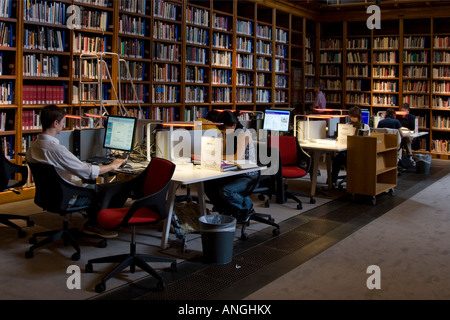 Library - British Museum - London Stock Photo