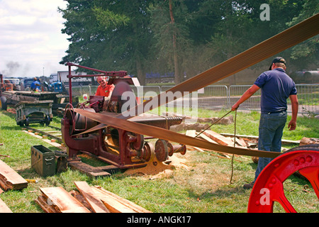 Belt Driven Saw Gloucester Steam Extravanganza August 2005 Stock Photo