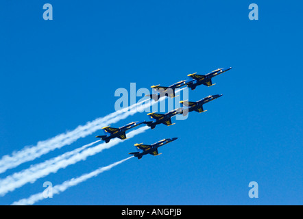 US Navy Blue Angels Stock Photo