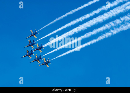 US Navy Blue Angels Stock Photo