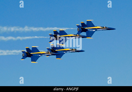 US Navy Blue Angels Stock Photo