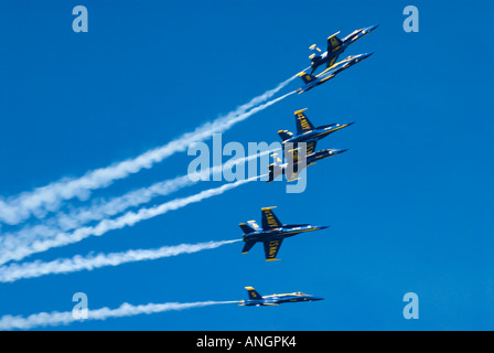 US Navy Blue Angels Stock Photo