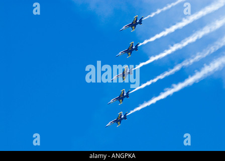 US Navy Blue Angels Stock Photo