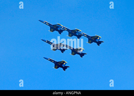 US Navy Blue Angels Stock Photo