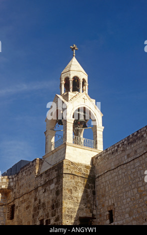 Bethlehem, the bell tower of the Church of the Nativity Stock Photo - Alamy