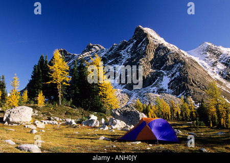 Sunset, Columbia Mountains. Jumbo Pass, Jumbo Mountain, British ...