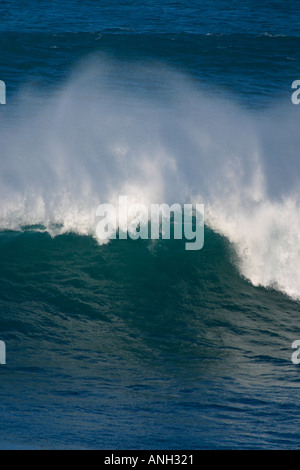Breaking Atlantic ocean wave Stock Photo