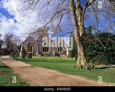 Sonning-on-Thames Berkshire England UK ST ANDREW'S PARISH CHURCH Stock Photo