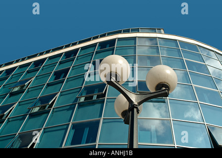 Office Building Low Angle Stock Photo