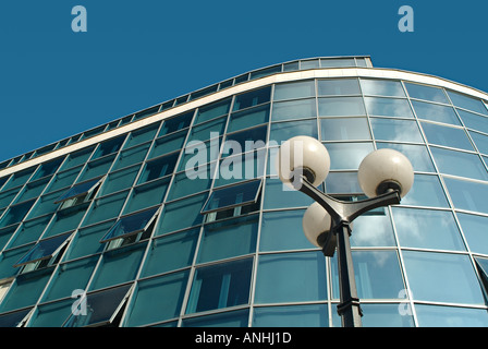 Office Building Low Angle Stock Photo