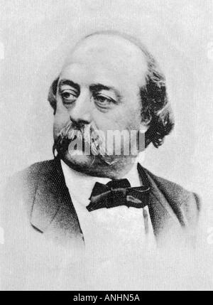 Gustave Flaubert Stock Photo
