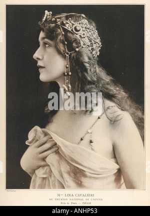 Cavalieri Theatre 1907 Stock Photo