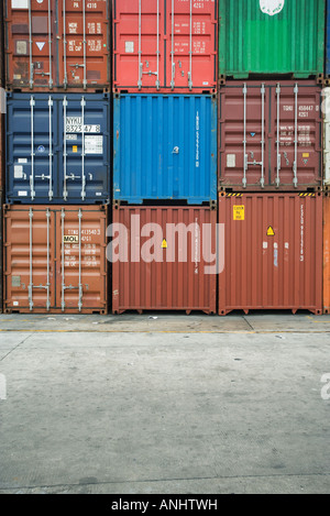 Cargo containers Stock Photo
