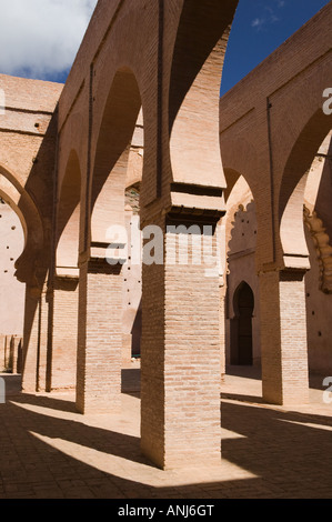 MOROCCO, Tizi, N, Test Pass Road, TIN MAL: Tinmal Mosque (b.1153), Interior Stock Photo