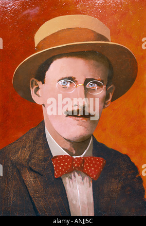 James Joyce Stock Photo