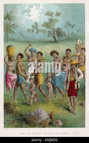 Slavery Africa Stock Photo