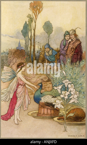 Folklore Fairies Goble Stock Photo