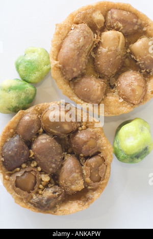 Malaysian fried peanut crackers Stock Photo