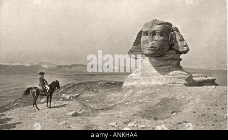 Napoleon And Sphinx Stock Photo