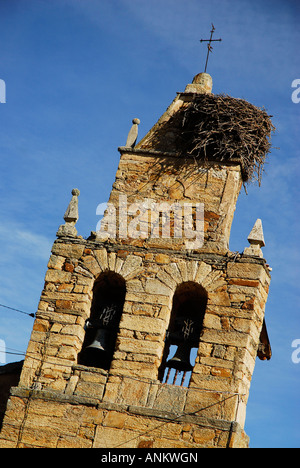 Santa Colomba de Somoza in MARAGATERIA area Castile and Leon region SPAIN Stock Photo