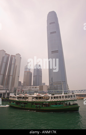 HONG KONG CHINA Hong Kong s tallest skyscraper Two International Finance Centre is 88 stories tall, on Hong Kong Island Stock Photo