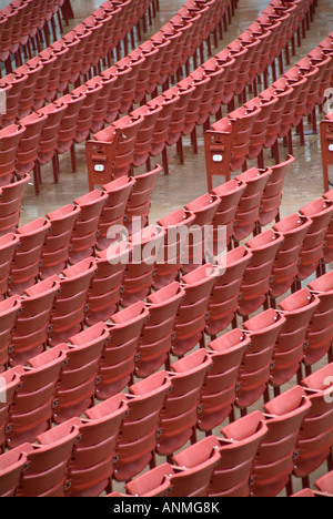 seat seating venue ticket sale concert live music Stock Photo