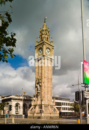 Albert Memorial Clock, High Street, Belfast, Northern Ireland Stock Photo