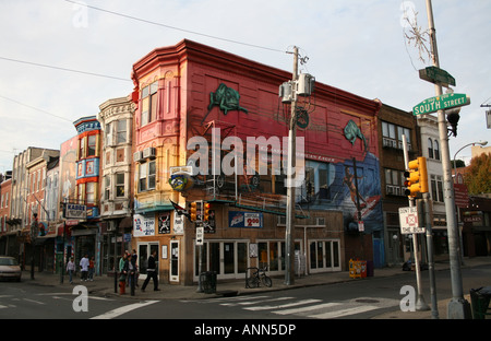 South Street Philadelphia  November 2007 Stock Photo