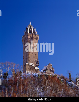 The National Wallace Monument on Abbey Craig, Stirling, Scotland, UK. Stock Photo