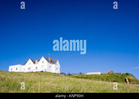 The Headlands Hotel in Port Gaverne North Cornwall Stock Photo