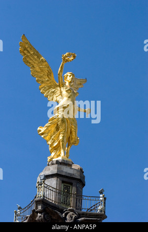 El Angel de la Independencia in Mexico City Mexico Stock Photo