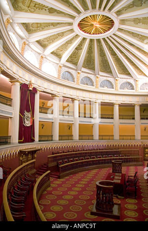 The historic Chamber of Deputies of Mexico located at the National Palace in Mexico City Mexico Stock Photo