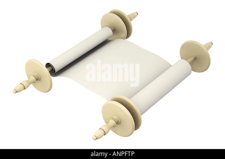 Paper scroll Stock Photo