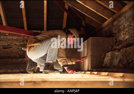 Female Builder Stock Photo