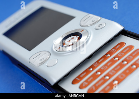 Sony Ericsson W580i slider phone walkman Stock Photo