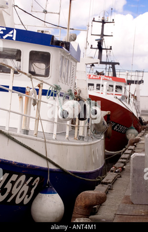 boat in a port Stock Photo