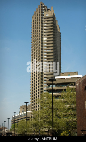 Lauderdale Tower Barbican Estate London Stock Photo