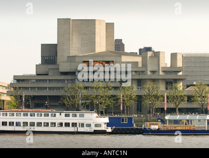 National Theatre, South Bank, London Stock Photo