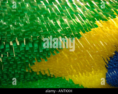 Brazilian flag Stock Photo